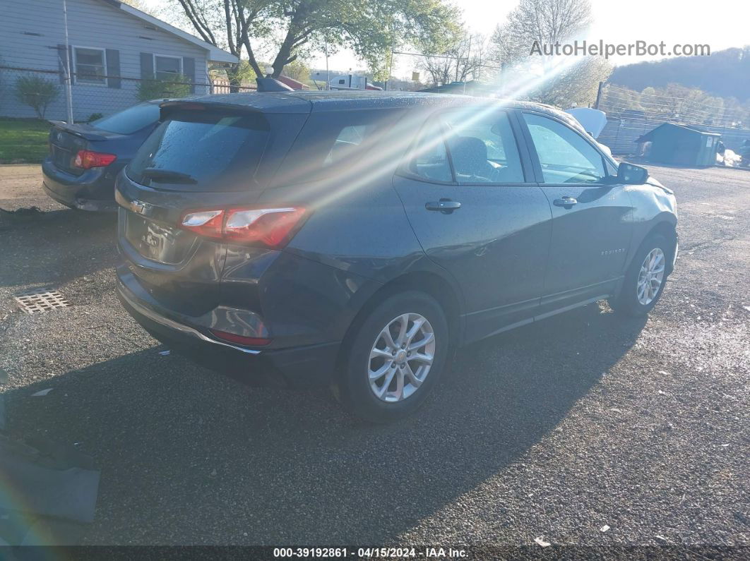 2018 Chevrolet Equinox Ls Gray vin: 2GNAXHEV8J6279233