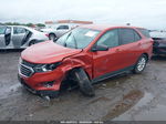 2020 Chevrolet Equinox Fwd Ls Red vin: 2GNAXHEV8L6171598