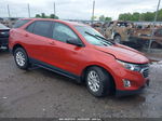 2020 Chevrolet Equinox Fwd Ls Red vin: 2GNAXHEV8L6171598