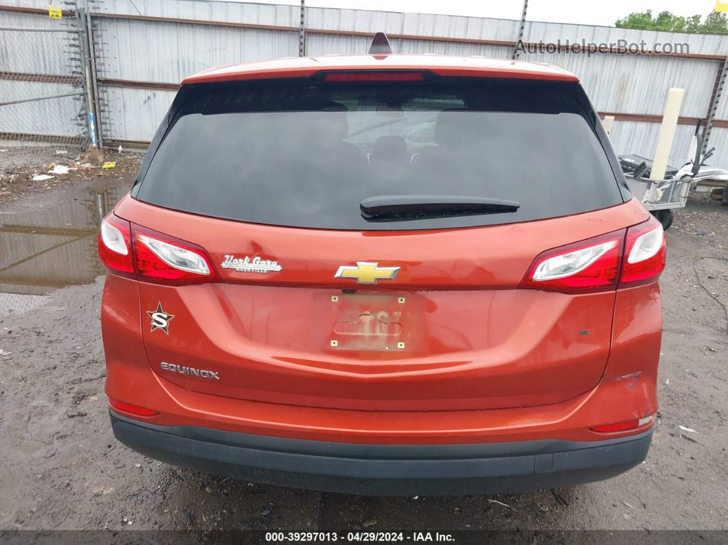 2020 Chevrolet Equinox Fwd Ls Red vin: 2GNAXHEV8L6171598