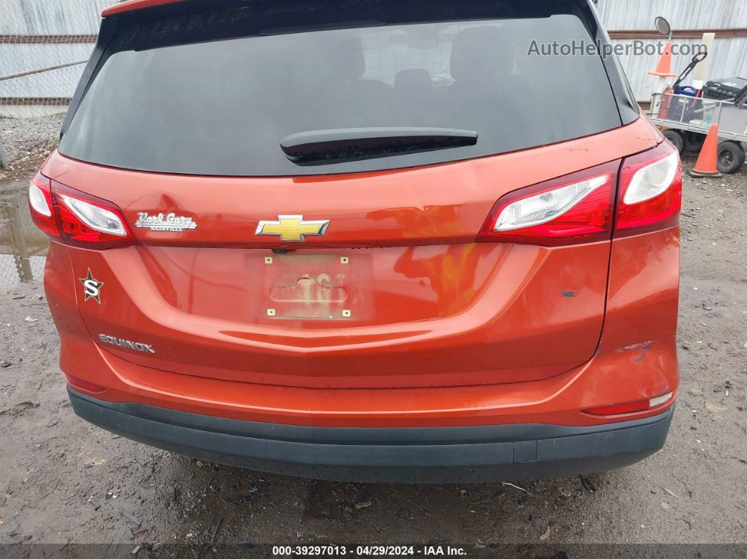 2020 Chevrolet Equinox Fwd Ls Red vin: 2GNAXHEV8L6171598