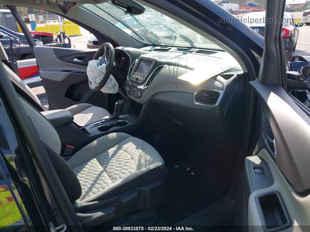 2020 Chevrolet Equinox Fwd Ls Black vin: 2GNAXHEV8L6280420