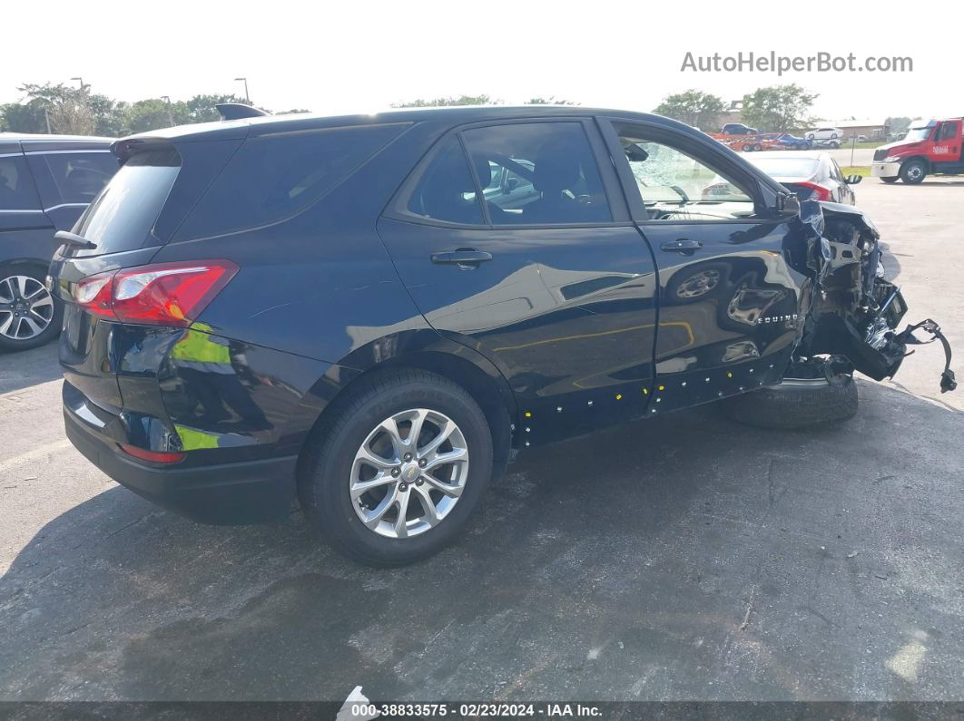 2020 Chevrolet Equinox Fwd Ls Black vin: 2GNAXHEV8L6280420