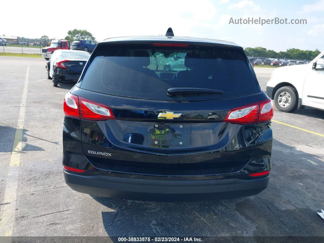 2020 Chevrolet Equinox Fwd Ls Black vin: 2GNAXHEV8L6280420