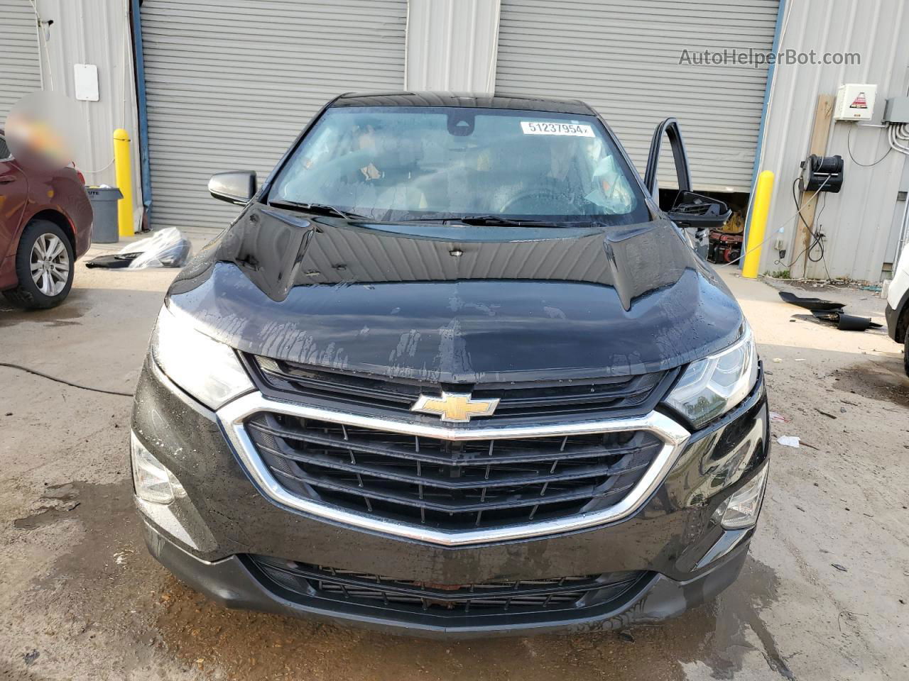 2020 Chevrolet Equinox Ls Black vin: 2GNAXHEV8L6282362