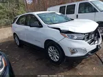 2018 Chevrolet Equinox Ls White vin: 2GNAXHEV9J6165628