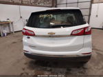 2018 Chevrolet Equinox Ls White vin: 2GNAXHEV9J6188102