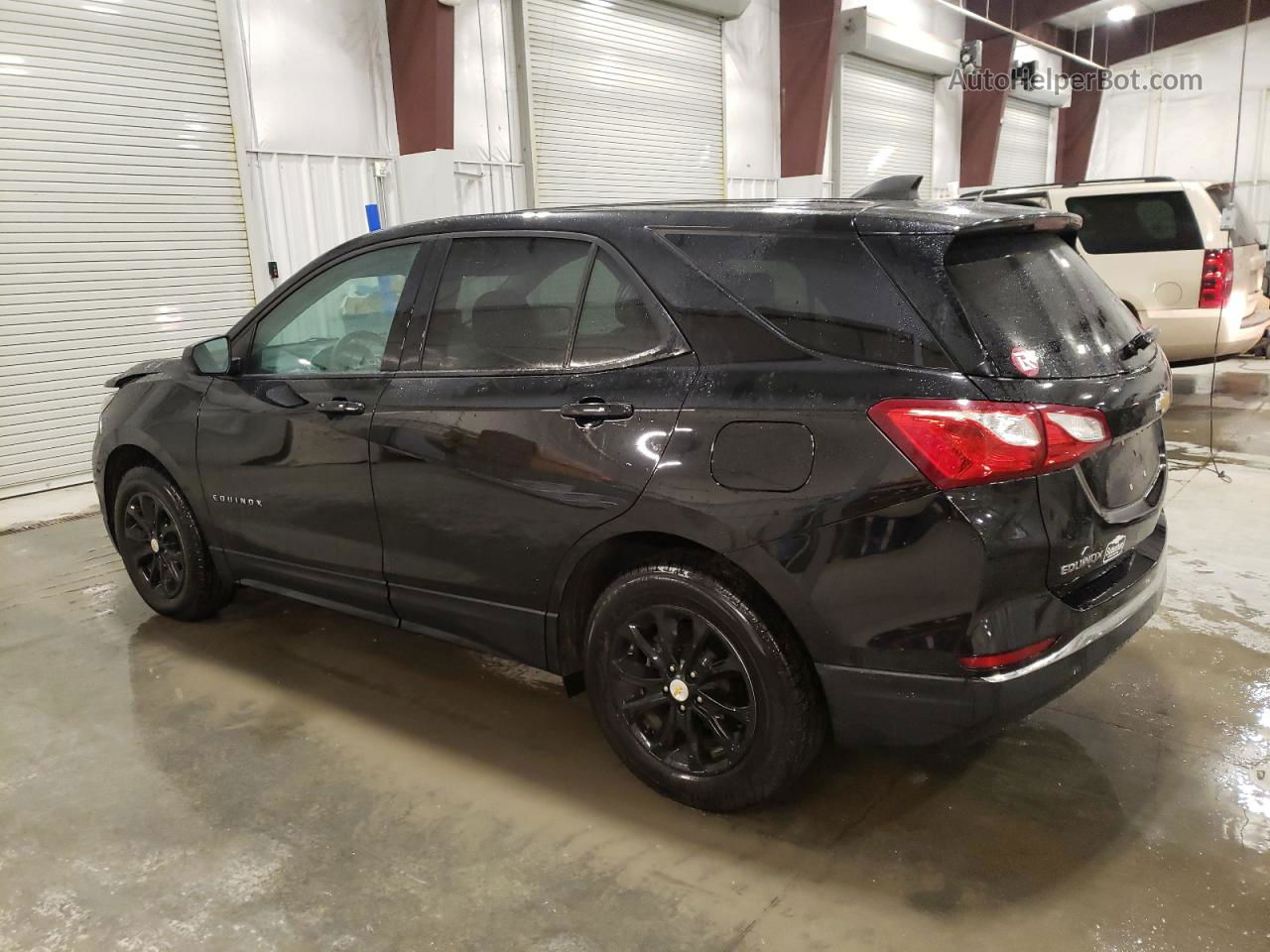 2018 Chevrolet Equinox Ls Black vin: 2GNAXHEV9J6231059