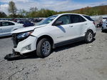 2018 Chevrolet Equinox Ls White vin: 2GNAXHEV9J6271156