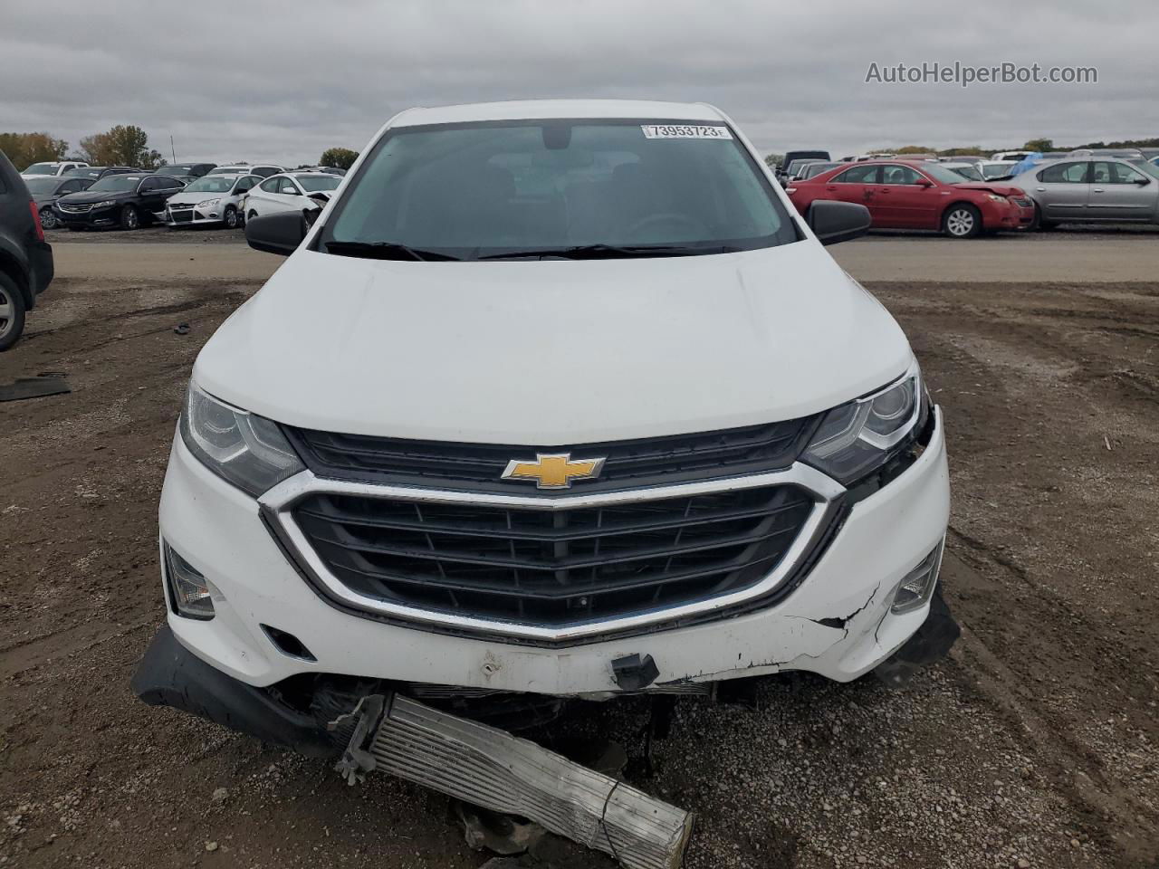 2018 Chevrolet Equinox Ls Белый vin: 2GNAXHEVXJ6166108