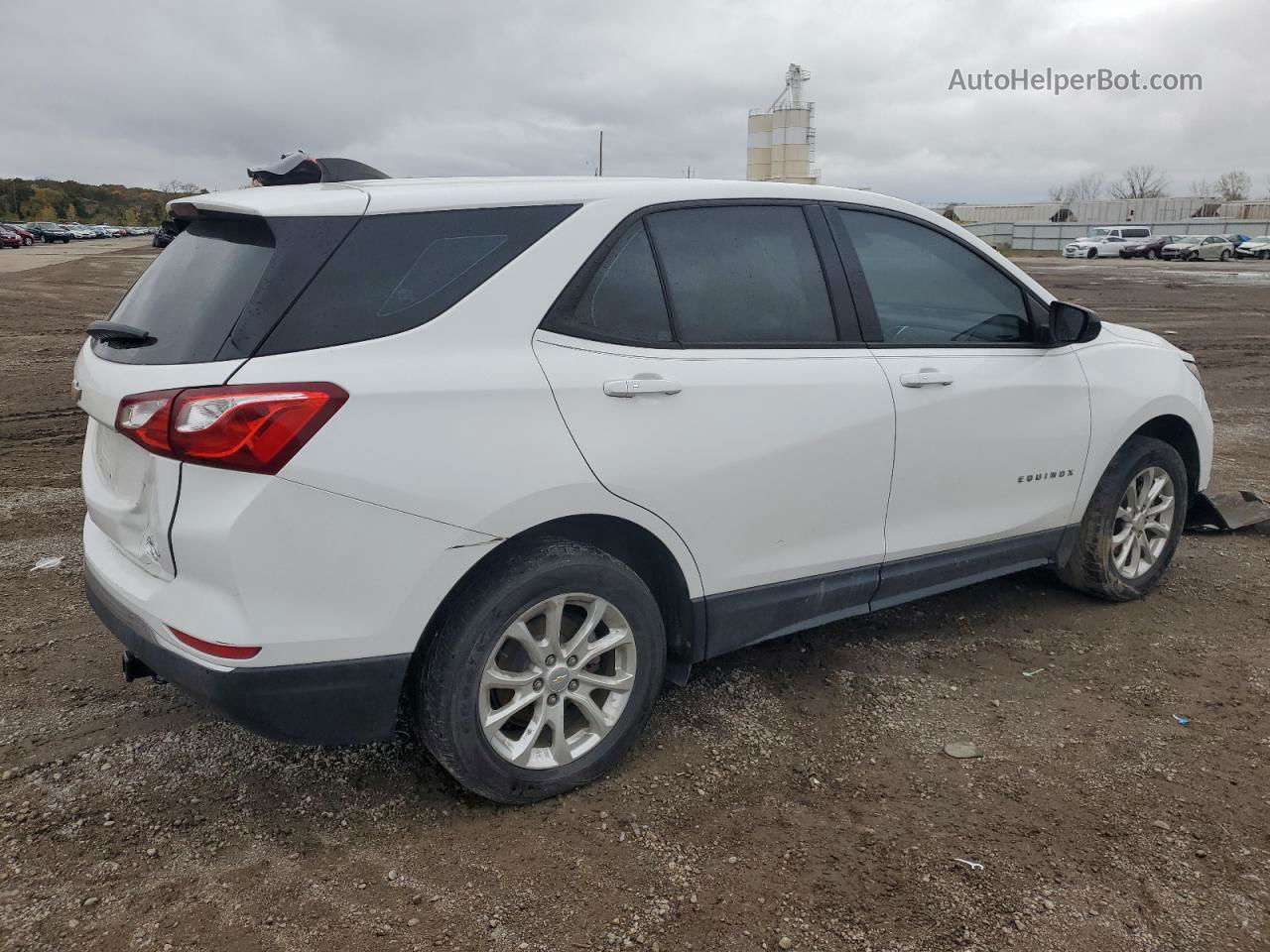 2018 Chevrolet Equinox Ls Белый vin: 2GNAXHEVXJ6166108