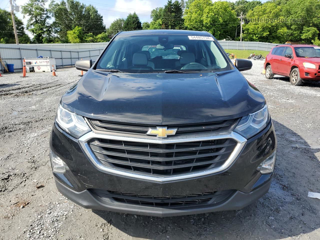 2020 Chevrolet Equinox Ls Black vin: 2GNAXHEVXL6102654