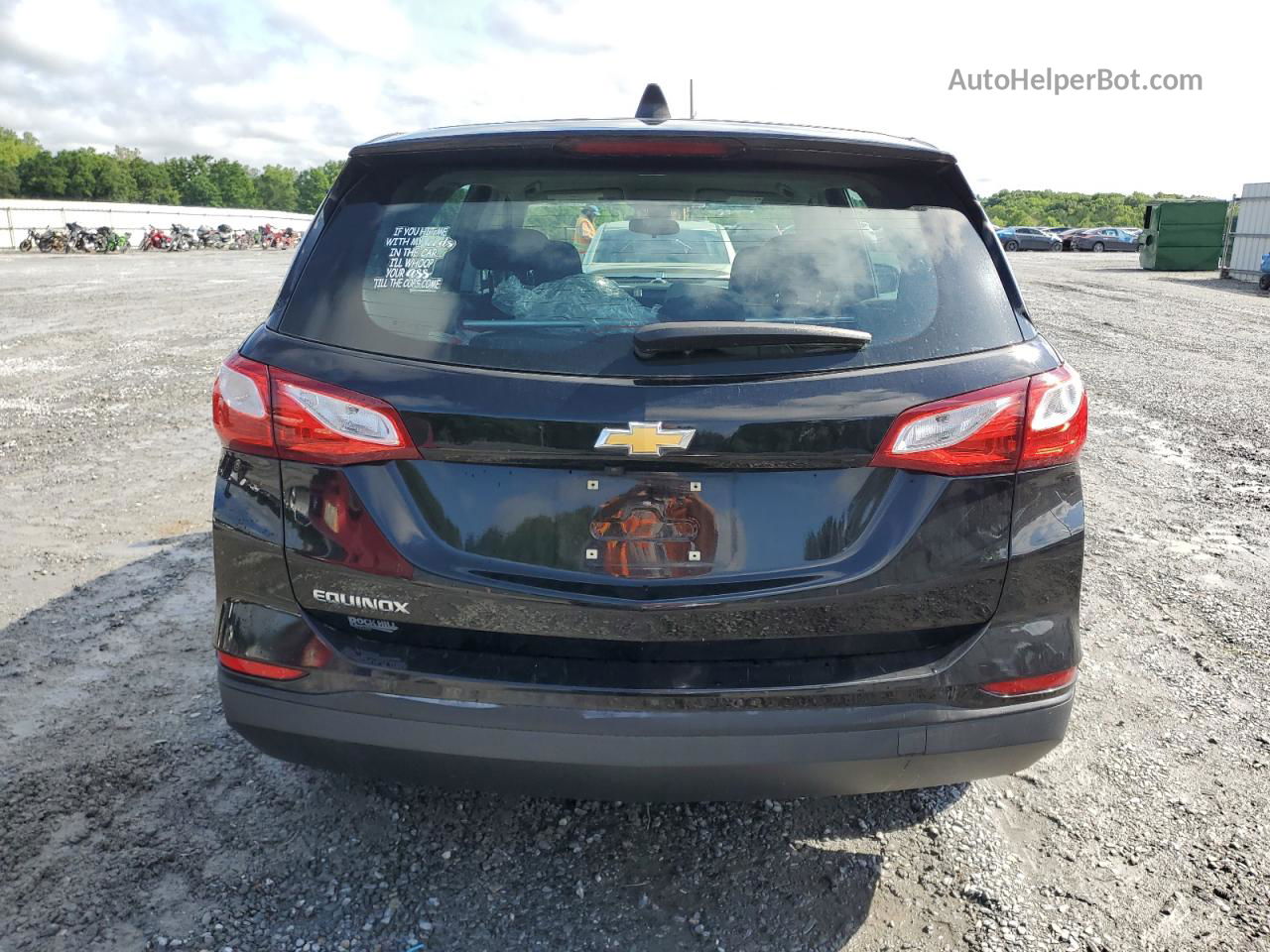 2020 Chevrolet Equinox Ls Black vin: 2GNAXHEVXL6102654