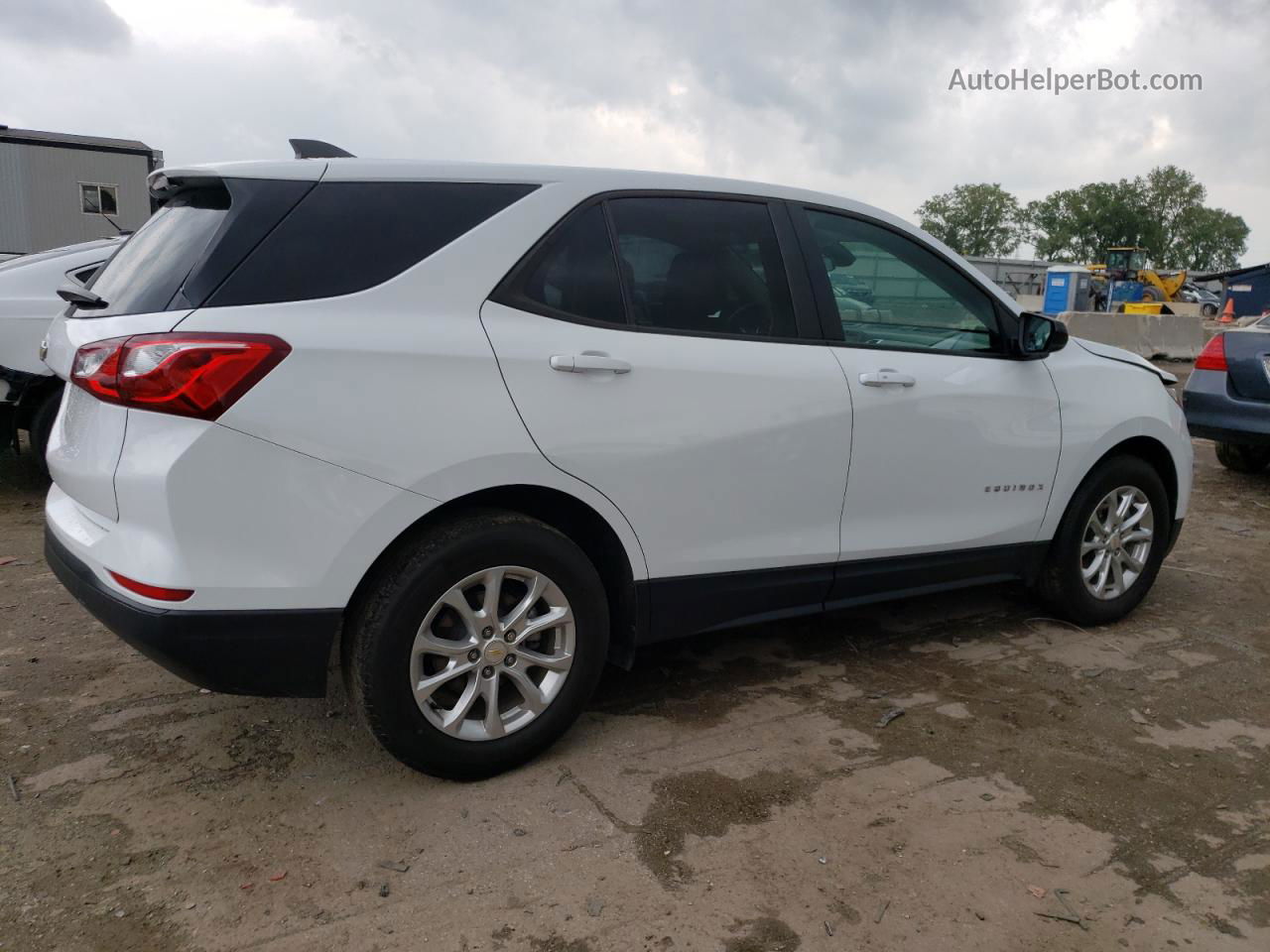 2020 Chevrolet Equinox Ls White vin: 2GNAXHEVXL6227962