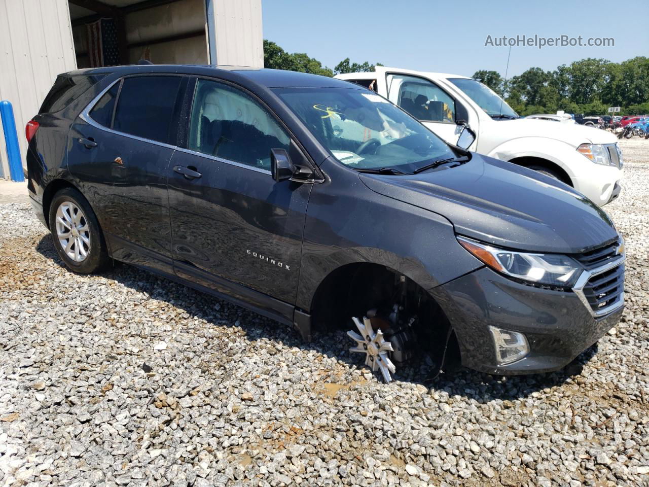 2018 Chevrolet Equinox Lt Gray vin: 2GNAXJEV0J6231541