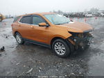 2018 Chevrolet Equinox Lt Оранжевый vin: 2GNAXJEV0J6245469