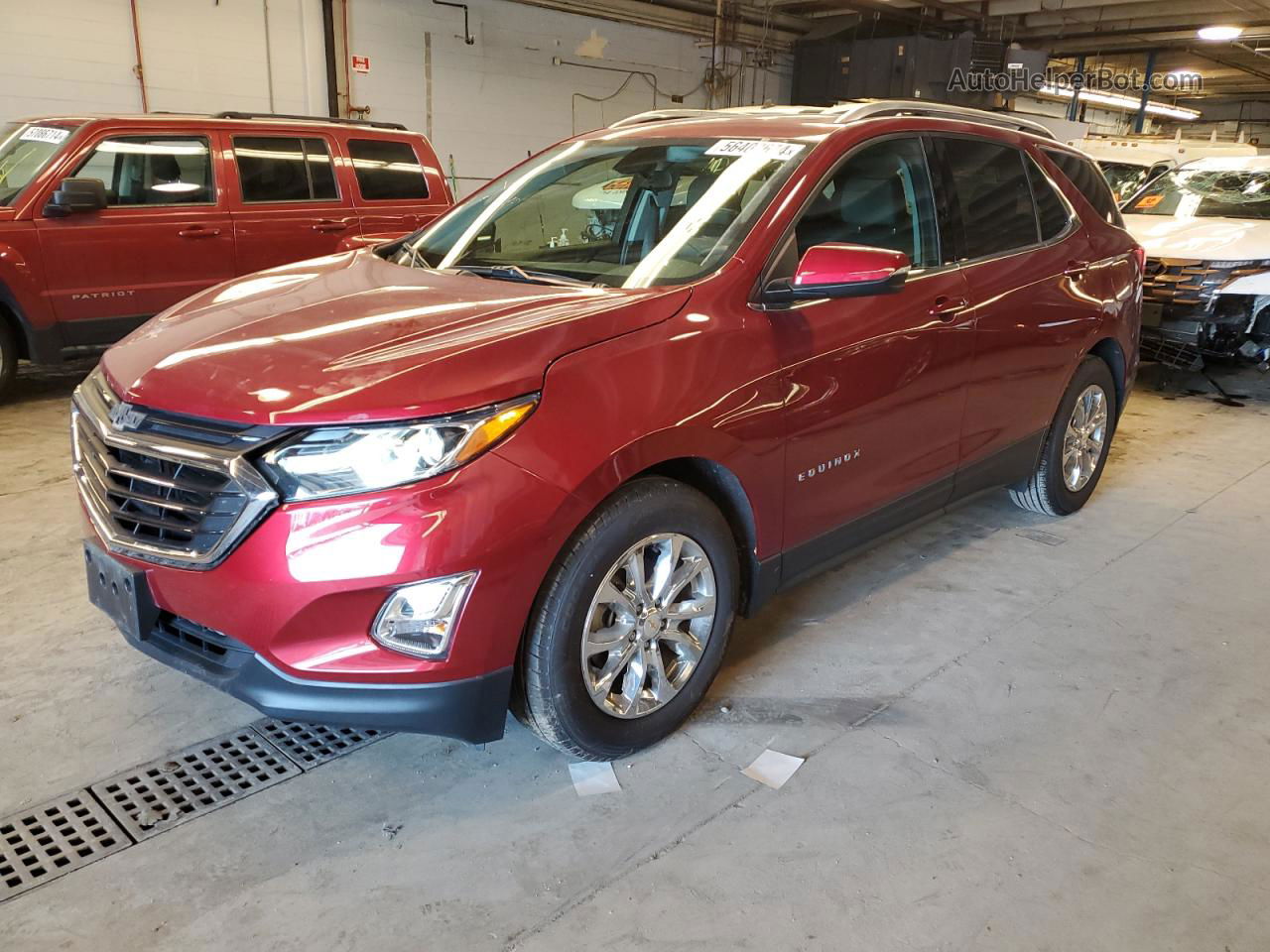 2018 Chevrolet Equinox Lt Burgundy vin: 2GNAXJEV0J6266242