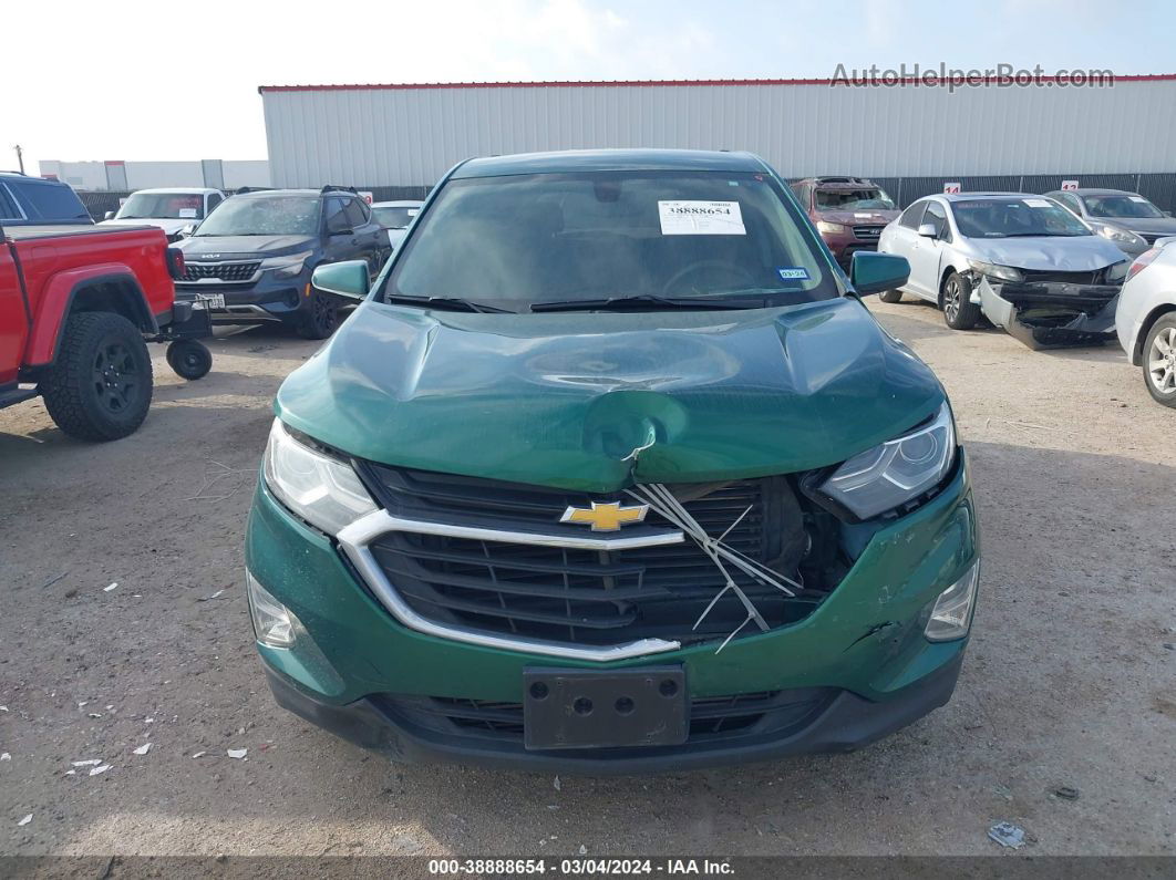 2018 Chevrolet Equinox Lt Зеленый vin: 2GNAXJEV0J6311650