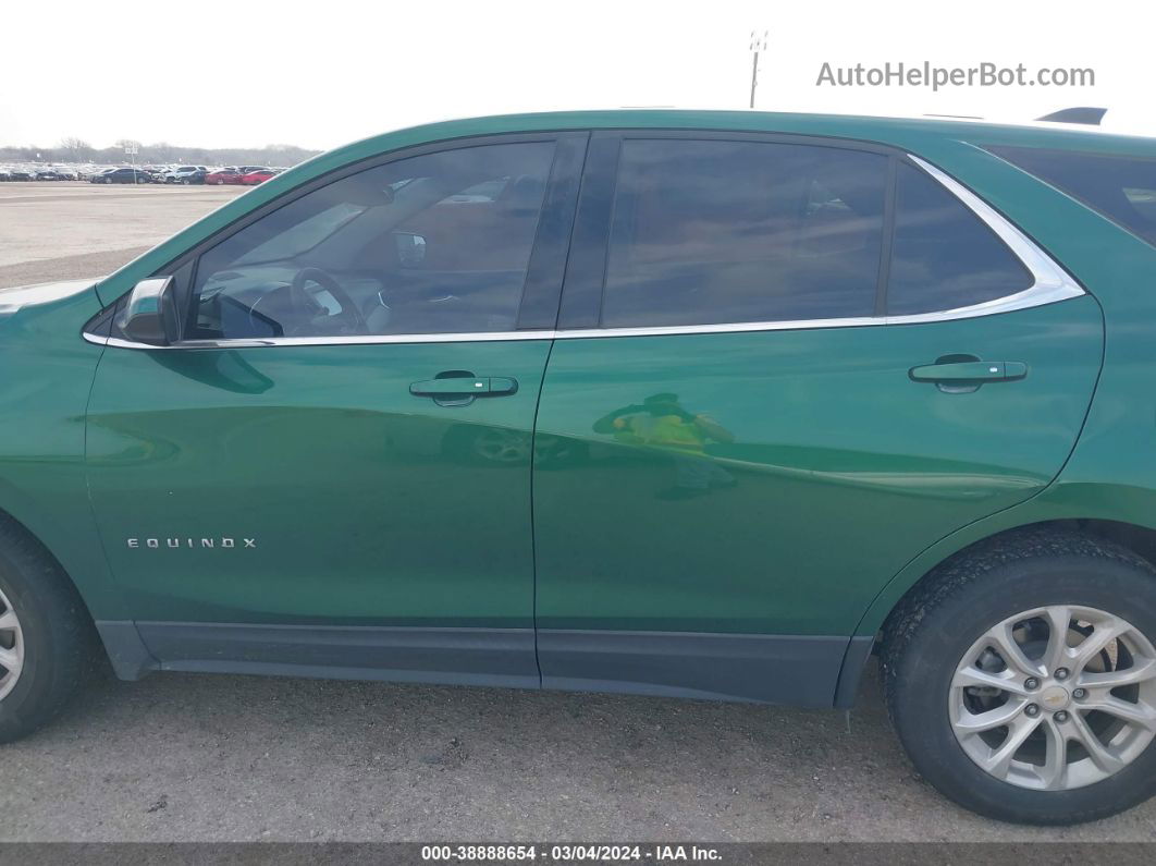 2018 Chevrolet Equinox Lt Green vin: 2GNAXJEV0J6311650