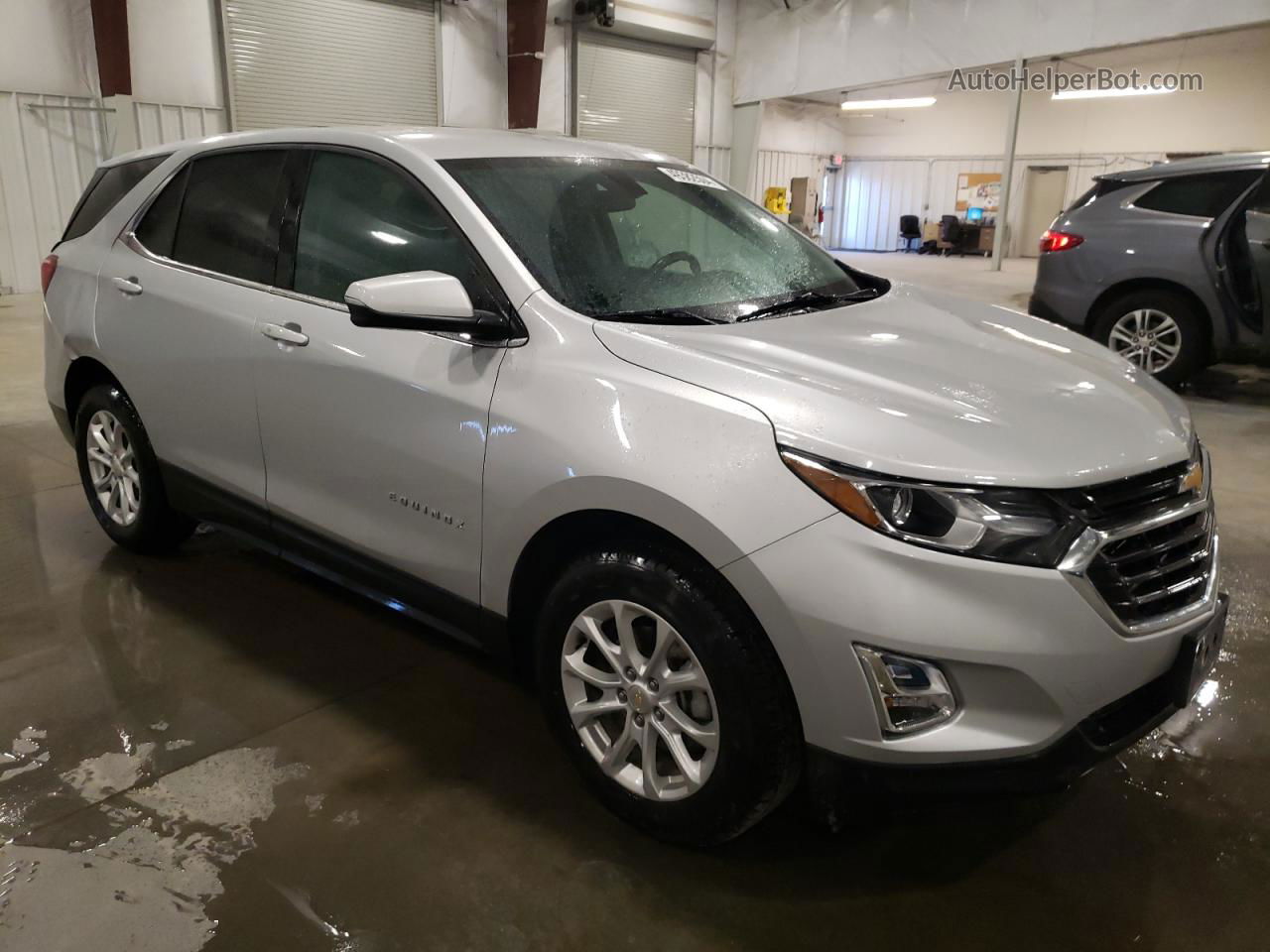 2018 Chevrolet Equinox Lt Silver vin: 2GNAXJEV0J6329484