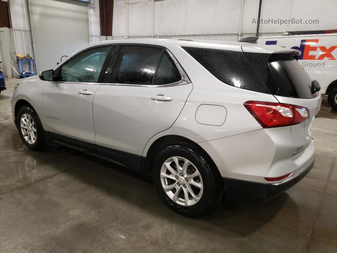 2018 Chevrolet Equinox Lt Silver vin: 2GNAXJEV0J6329484