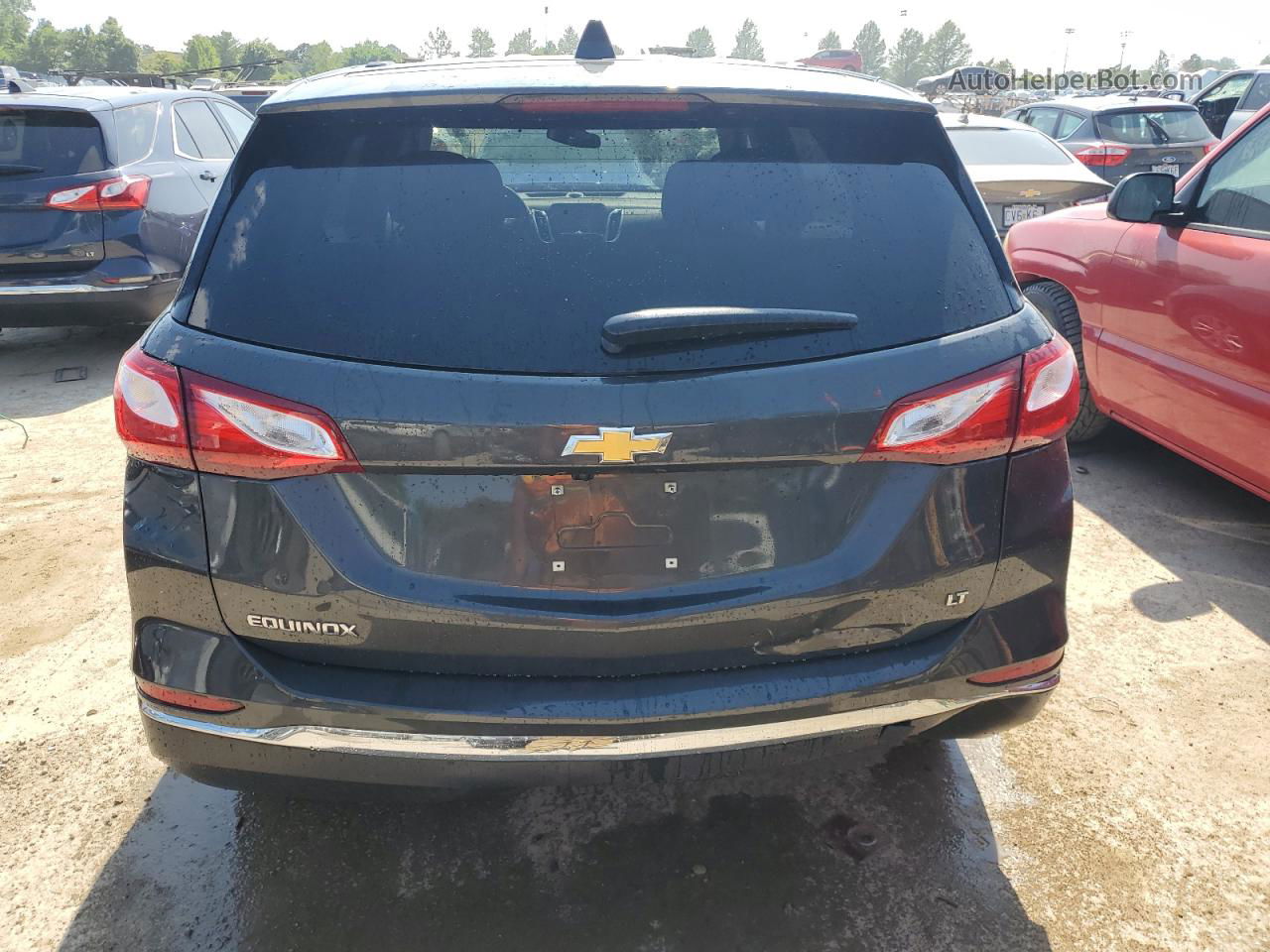 2018 Chevrolet Equinox Lt Угольный vin: 2GNAXJEV0J6335642