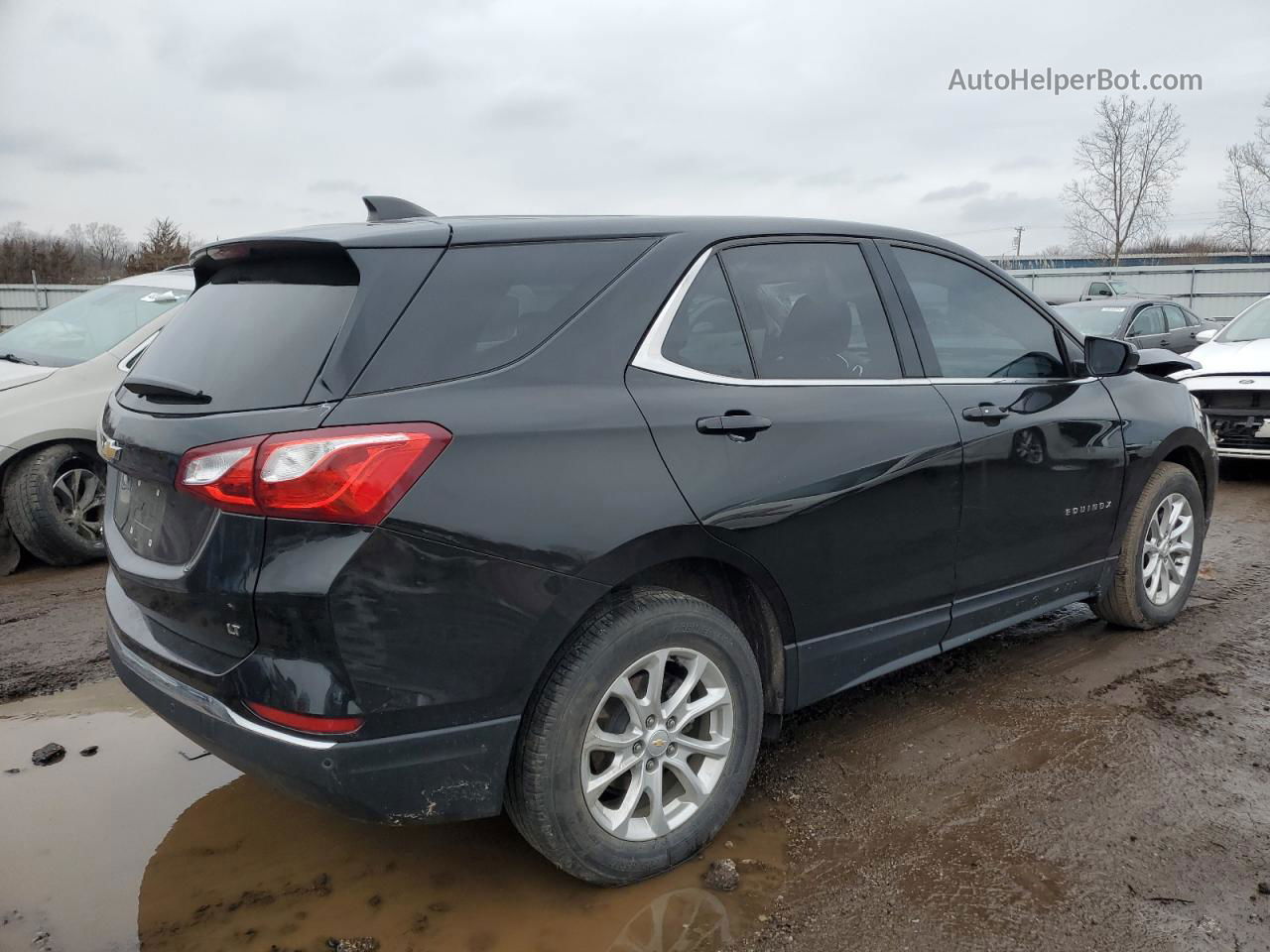 2020 Chevrolet Equinox Lt Черный vin: 2GNAXJEV0L6132706