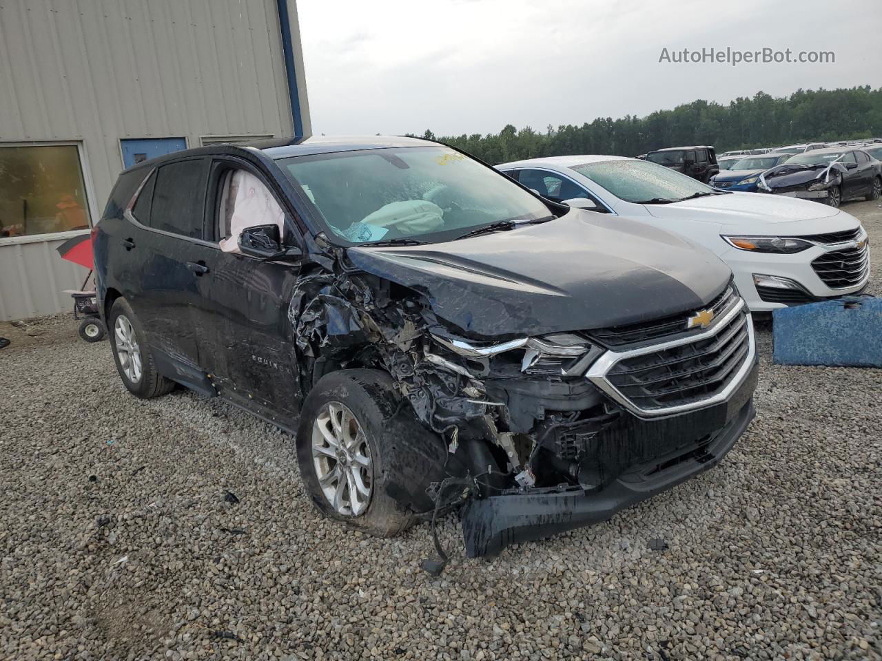 2018 Chevrolet Equinox Lt Black vin: 2GNAXJEV1J6120464