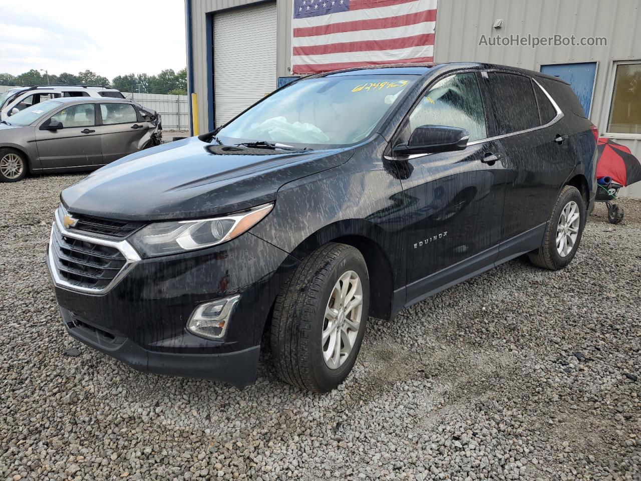 2018 Chevrolet Equinox Lt Black vin: 2GNAXJEV1J6120464