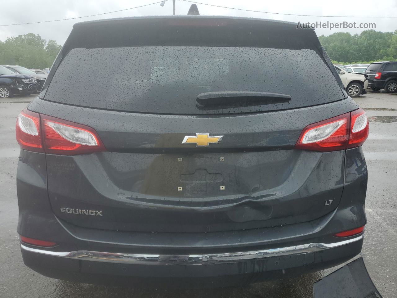 2018 Chevrolet Equinox Lt Gray vin: 2GNAXJEV1J6129374