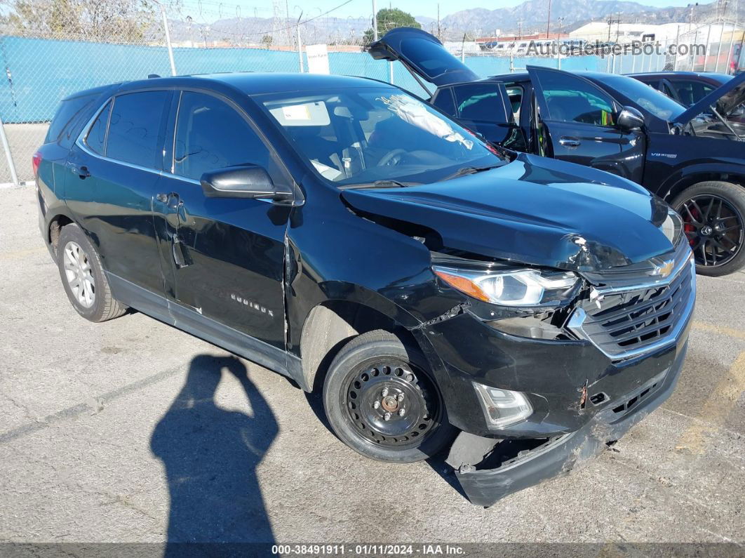 2018 Chevrolet Equinox Lt Black vin: 2GNAXJEV1J6257632