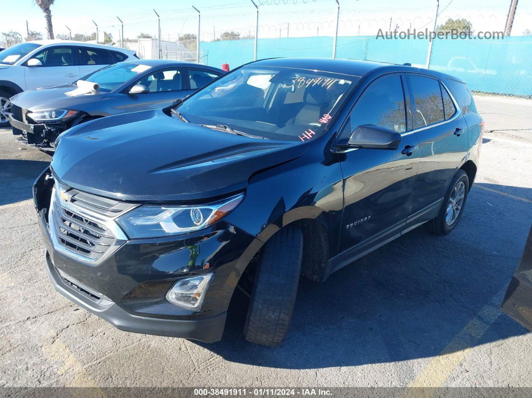 2018 Chevrolet Equinox Lt Black vin: 2GNAXJEV1J6257632