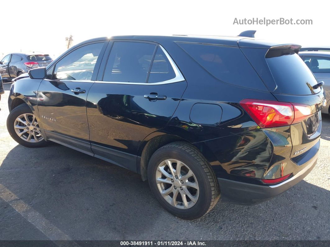 2018 Chevrolet Equinox Lt Black vin: 2GNAXJEV1J6257632