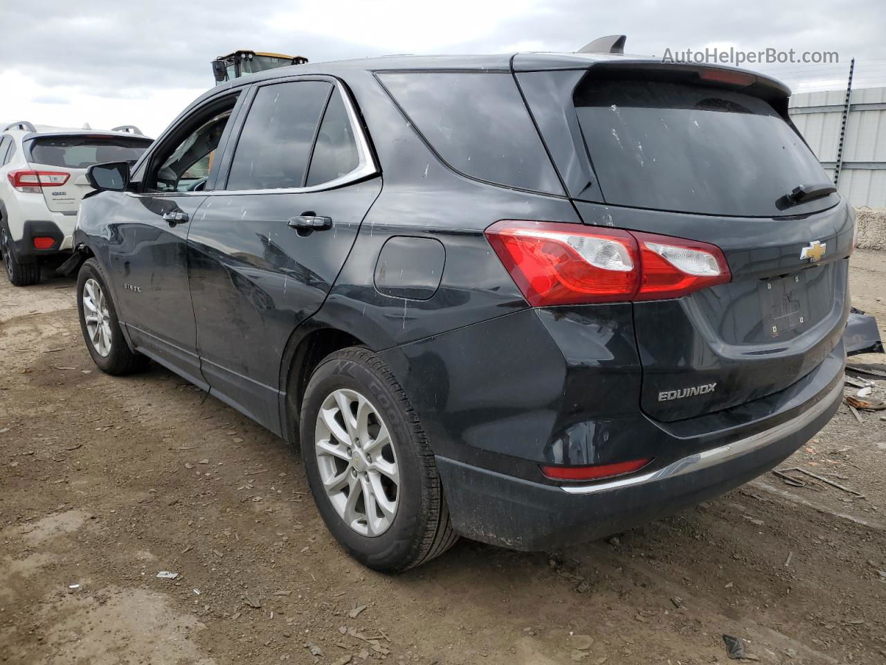 2018 Chevrolet Equinox Lt Black vin: 2GNAXJEV1J6304495