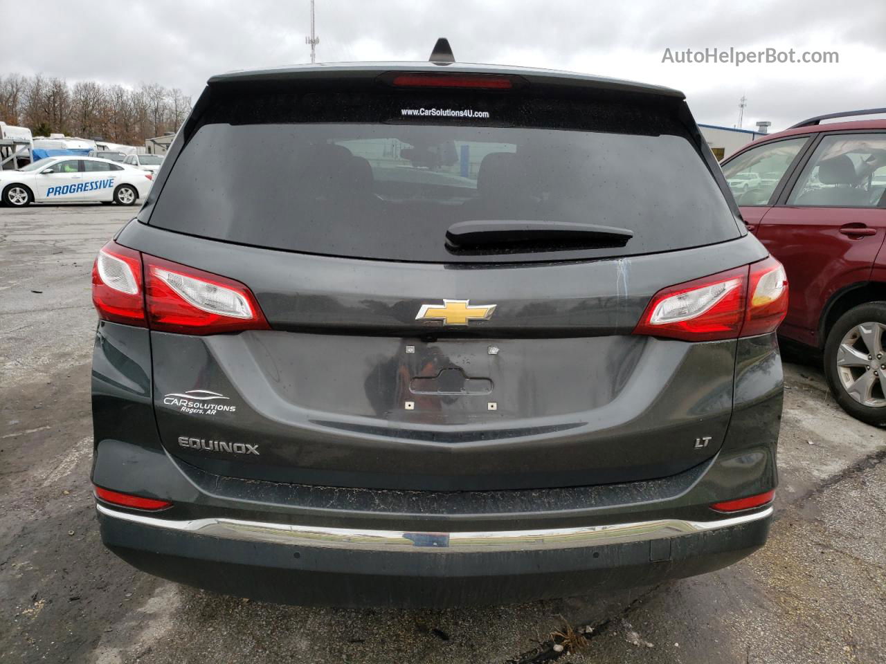 2018 Chevrolet Equinox Lt Gray vin: 2GNAXJEV1J6313617