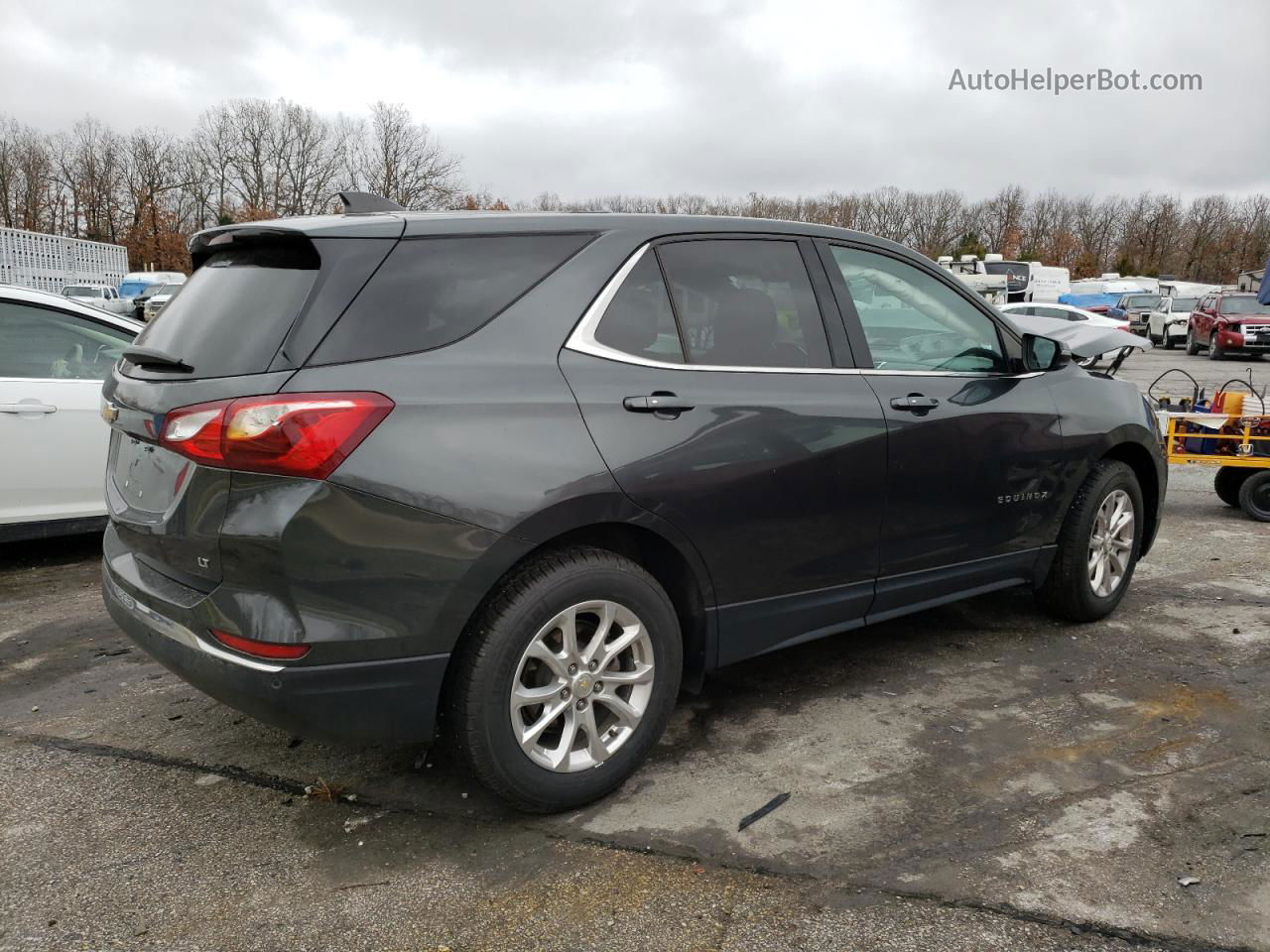 2018 Chevrolet Equinox Lt Gray vin: 2GNAXJEV1J6313617