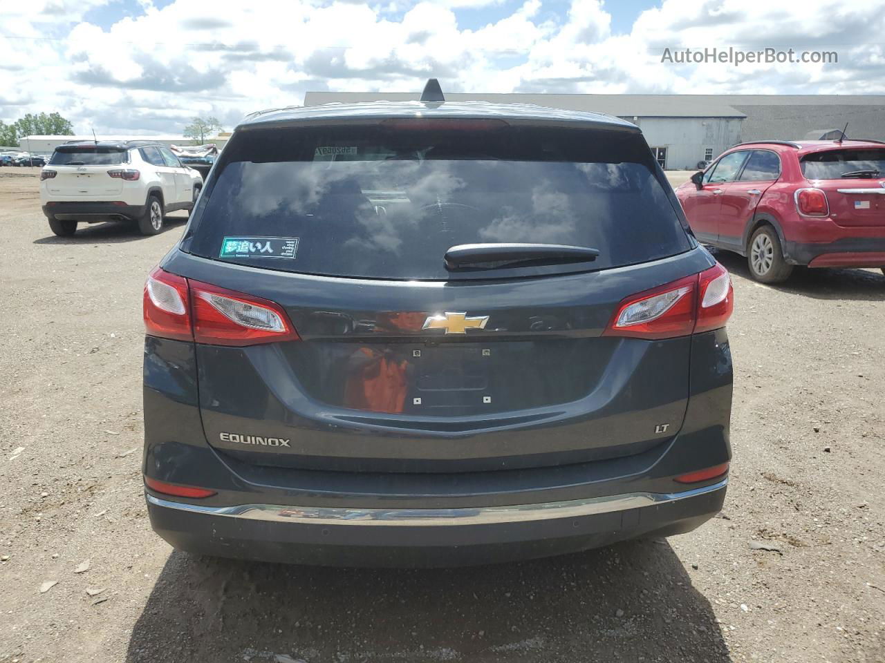 2019 Chevrolet Equinox Lt Gray vin: 2GNAXJEV1K6270057