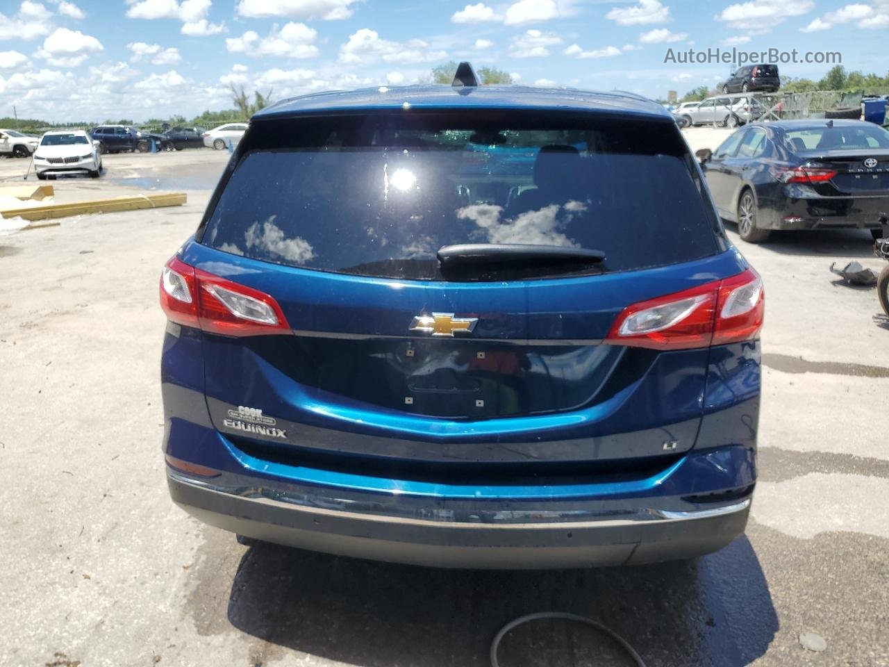 2020 Chevrolet Equinox Lt Blue vin: 2GNAXJEV1L6107782