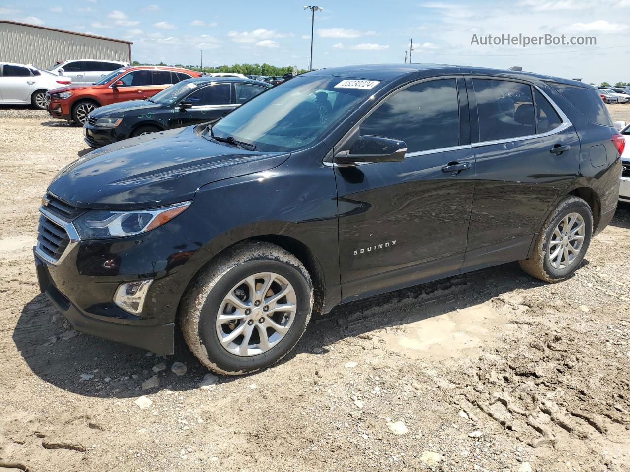 2018 Chevrolet Equinox Lt Black vin: 2GNAXJEV2J6102894