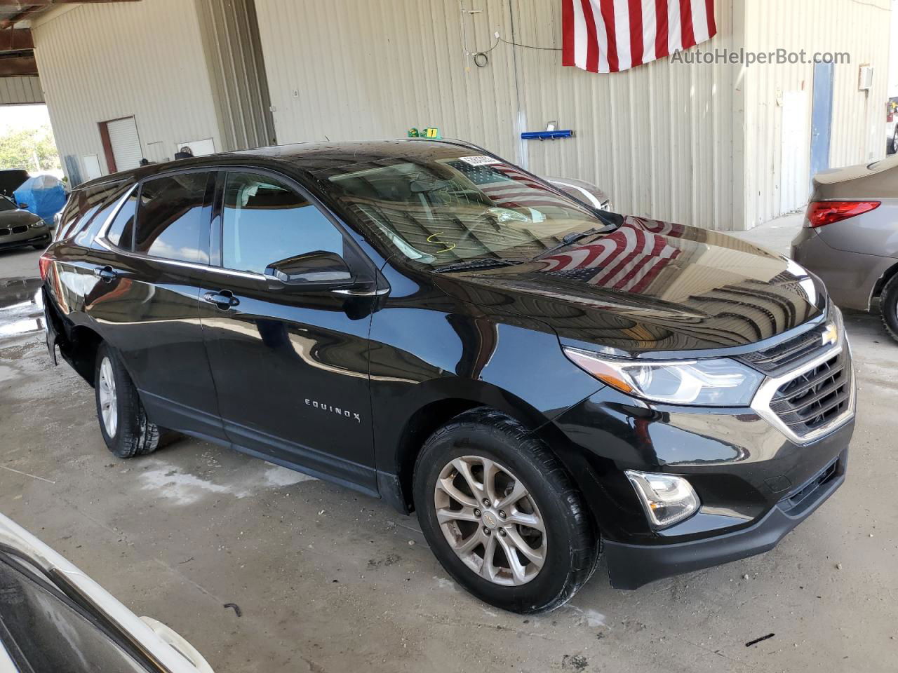 2018 Chevrolet Equinox Lt Черный vin: 2GNAXJEV2J6116472