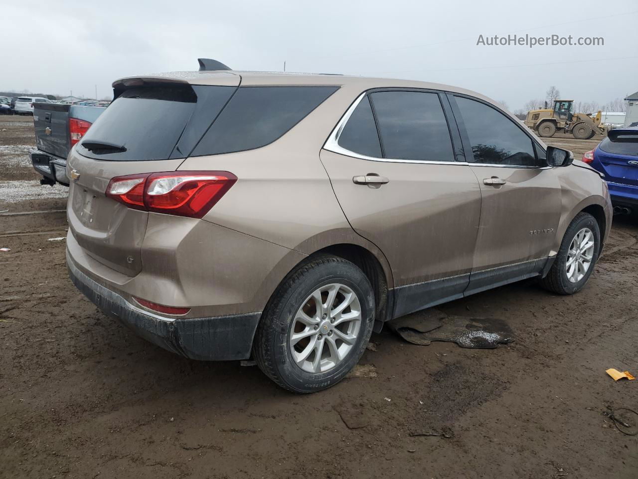 2018 Chevrolet Equinox Lt Золотой vin: 2GNAXJEV2J6175862