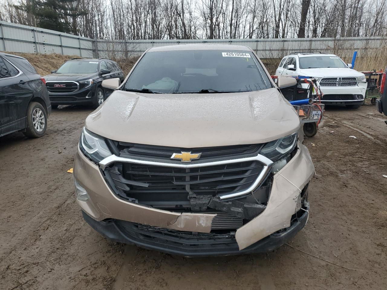 2018 Chevrolet Equinox Lt Gold vin: 2GNAXJEV2J6175862