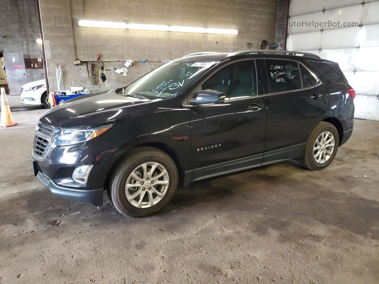 2018 Chevrolet Equinox Lt Black vin: 2GNAXJEV2J6229158