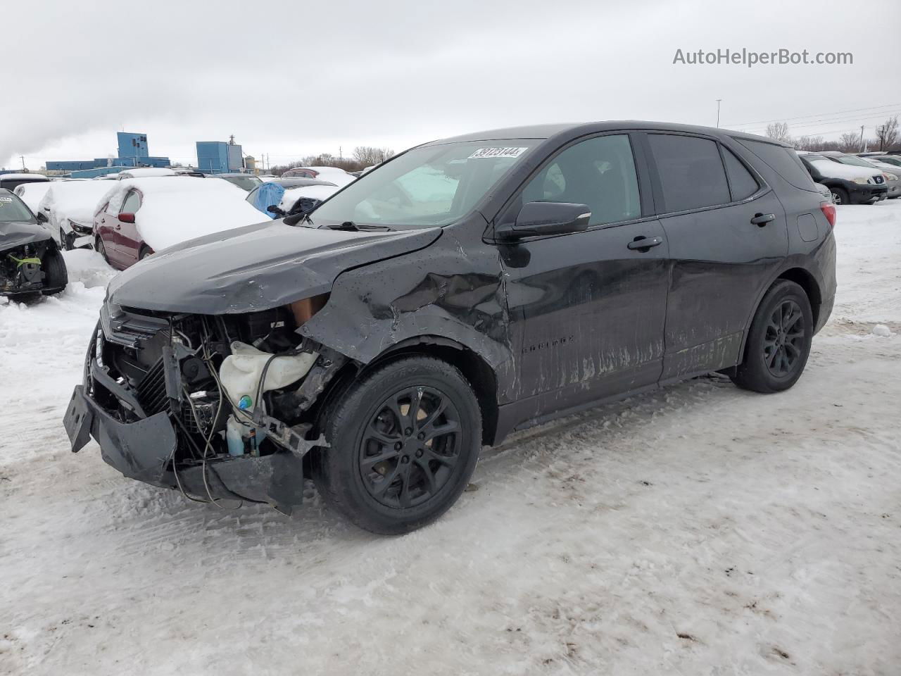 2018 Chevrolet Equinox Lt Черный vin: 2GNAXJEV2J6242069