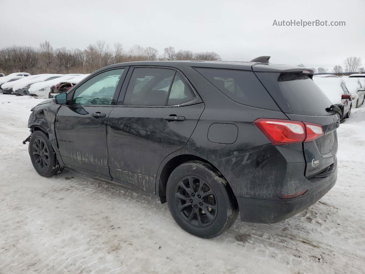 2018 Chevrolet Equinox Lt Черный vin: 2GNAXJEV2J6242069