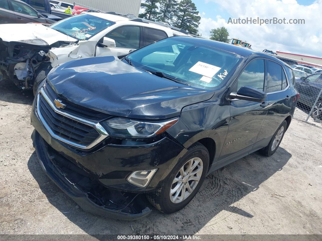 2018 Chevrolet Equinox Lt Black vin: 2GNAXJEV2J6249913