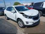 2018 Chevrolet Equinox Lt White vin: 2GNAXJEV2J6263441