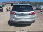 2018 Chevrolet Equinox Lt Silver vin: 2GNAXJEV2J6264685