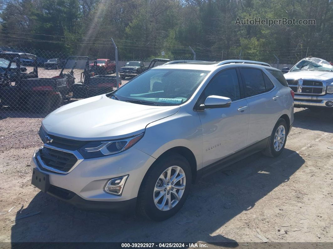 2018 Chevrolet Equinox Lt Silver vin: 2GNAXJEV2J6264685