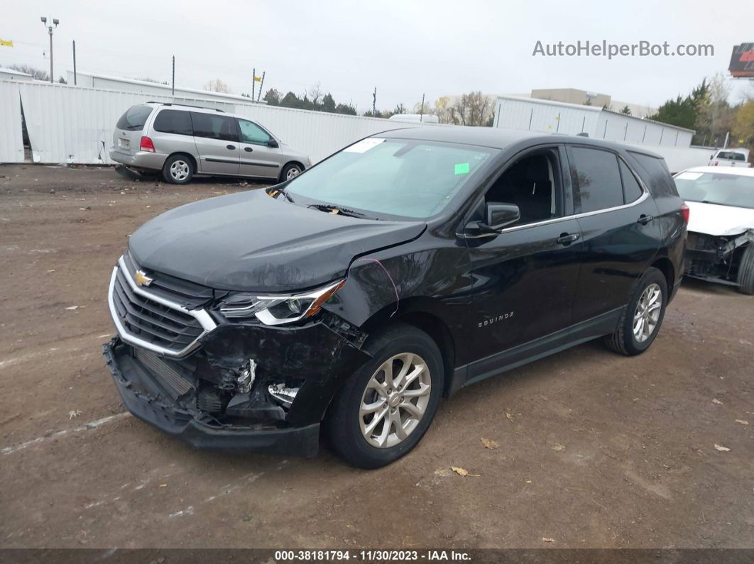 2018 Chevrolet Equinox Lt Black vin: 2GNAXJEV2J6268509